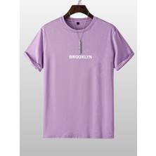 MEİLİFENG Brooklyn Baskılı 3lü Paket T-Shirt