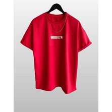 MEİLİFENG Brooklyn Baskılı 3lü Paket T-Shirt