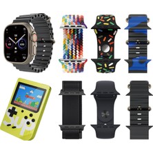 Karler Bass K3 Kombo 7 Adet Kordon ve Ekstra Atari Hediyeli Konuşma Özellikli Akıllı Saat - Sarı 11
