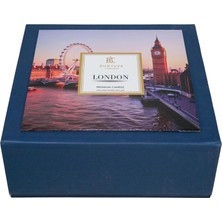 Londra Konseptli Kokulu Soya Mum Seti