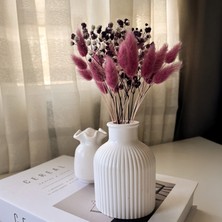 Bliss Beam Candle Decoration Dekoratif Şerit Desenli Minimal Vazo