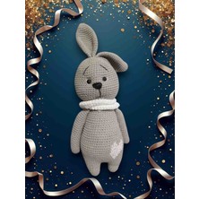Amigurumi Sevimli Şapşik Tavşan Kardeşler  2 Adet