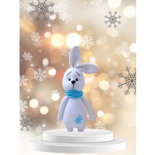 Amigurumi Sevimli Şapşik Tavşan Kardeşler 2 Adet
