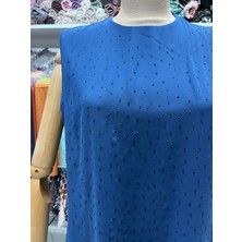 Zeynep Butik Efraze Önü Taşlı Şifon Detaylı Ipek Penye Içlik Tunik 404 1649