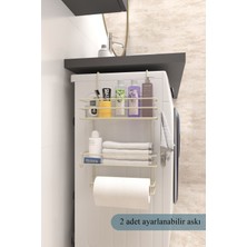 Moniev Buzdolabı Düzenleyici Çamaşır Makinesi Organizer Yapışkanlı Dolap Düzenleyici Banyo Mutfak Organizer