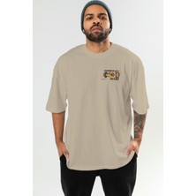 Ankhises Formula 1 Miami Grand Prix Ön Sol Baskılı Oversize T-Shirt Erkek Kadın Unisex  Pamuk Bisiklet Yaka Tişort