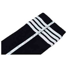 Şirin Siyah Beyaz Futbol Çorap 6 Adet