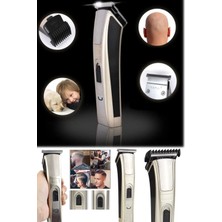 4 Başlıklı Profesyonel Erkeklere Özel Şarjlı Tıraş Makinesi Kesim Cihazı Ev Ofis Taşınabilir 05