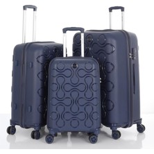 Mçs Üçlü Polipropilen Valiz Seti V376