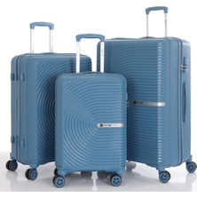 Mçs Üçlü Polipropilen Valiz Seti V374