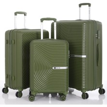 Mçs Üçlü Polipropilen Valiz Seti V374