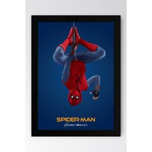 Spider Man Çerçeveli Tablo - Örümcek Adam Fim Posteri Tablo