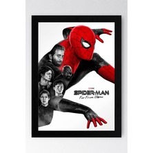 Spider Man Çerçeveli Tablo - Örümcek Adam Fim Posteri Tablo