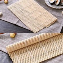Çok Amaçlı Bambu Sushi Matı 3 Adet