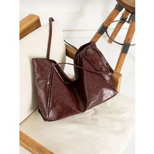 Çakıl Collection Kadın Salaş Model Vintage Shooper El ve Omuz Çantası