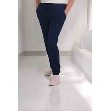 Bayan Lacivert Jogger Eşofman Altı