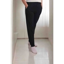 Bayan Siyah Jogger Eşofman Altı