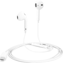 Mikrofonlu Kulaklık Samsung S24 - S24 Fe - S24 Ultra - S24+ Plus Uyumlu Type-C  Beyaz