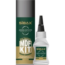 Sibax Hızlı Yapıştırıcı Aktivatörlü Mdf Kit 400 ml -200 ml