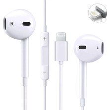 Tak Çalıştır iPhone x Xr Xs - Xs Max Kulaklık Kablolu Mikrofonlu iPhone Lightning Girişi