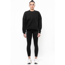 SimpleCo Clothes SimpleCo Clothes Tantra Oversize Şardonlu Sweatshirt