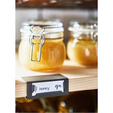 IKEA 3 Adet Kapaklı Cam Kavanoz 130 ml Ikea 3'lü Set Reçellik Sızdırmaz Kilitli Kapak