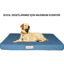 Samarco Mavi Kedi-Köpek-Yatak-Minder-Mat-Medium