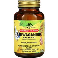 Solgar Ash/wagan/dha 400 Mg 60 Kapsül