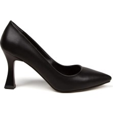 Walk Women Siyah Cilt Stiletto