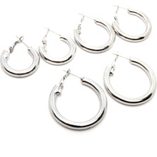 Blora 3'lü Halka 2 - 2.5 - 3 cm Küpe