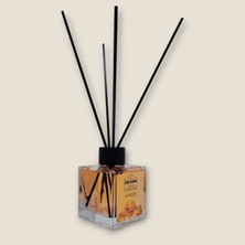 Amber Bambu Çubuklu Oda Kokusu 100 ml Cam Şişe