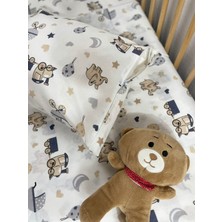 Ozz Baby Nevresim Takımı Hayvan Temalı, Fermuarlı, %70 Pamuk % 30 Polyemid , 100X150 Bebek Nevresim Takımı