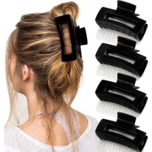 Okavango 4'lü Siyah Mat Mandal Toka Seti