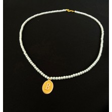 14 Ayar 0.45 Gram B Harfli Incili Kolye