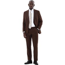 Erkek Kırlangıç Yaka Iki Düğmeli  Takım ELBISE-KAX1329W