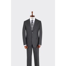 Erkek Kırlangıç Yaka Iki Düğmeli  Takım ELBISE-KAX1328W