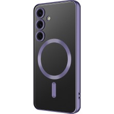 Apsuwa Samsung Galaxy S24 Fe Kılıf Demre Magsafe Kamera Korumalı