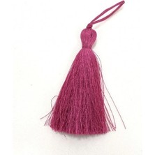 İpek Hobi Fuşya İp Püskül 8 cm  50 Adet