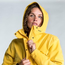 Tribord Kadın Yelkenli Yağmurluğu - Sarı - Sailing 300 Beden: 2xl
 ,