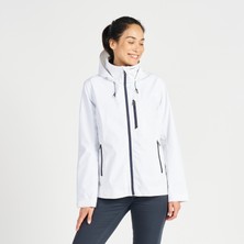 Tribord Kadın Yelkenli Yağmurluğu - Beyaz - Sailing 300 Beden: 2xl
 ,