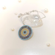 Sosyete Göz Kolye 14 Ayar Altın 4K Videolu