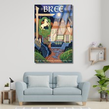 Artarilion Yüzüklerin Efendisi Cam Sıçrayan Midilli Dijital Baskı Kırılmaz Cam Tablo Lotr Cam Tablo