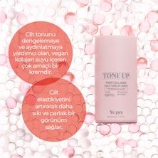 Ye:pre Pink Collagen Multi Tone Up Cream Ton Eşitleyici Kolajen Krem 72 Saat Etkili Leke Karşıtı Kore 50ml