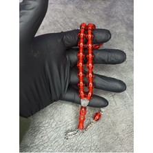 Mos Tespih Üst Düzey Koleksiyonluk Sıkma Kehribar Tesbih