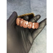 Mos Tespih Akik  Doğal Taş Rolex Bileklik