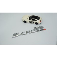 Dk Tuning Sx4 S-Cross Bagaj Krom Yazı Logo Suzuki Ile Uyumlu
