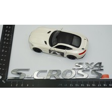 Dk Tuning Sx4 S-Cross Bagaj Krom Yazı Logo Suzuki Ile Uyumlu