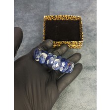 Mos Tesbih Sodalit  Doğal Taş Rolex Bileklik