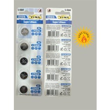 Düğme Pil CR1616 3V 5 Adet