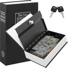 Sunup SN-26088 Kitap Görünümlü Metal Kasa 265X200X65MM